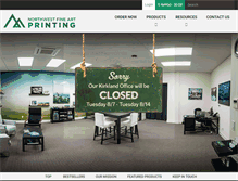 Tablet Screenshot of nwfineartprinting.com